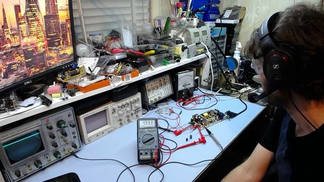 Switching power supply repair in ADi T8053 thin terminal PC смотреть онлайн
