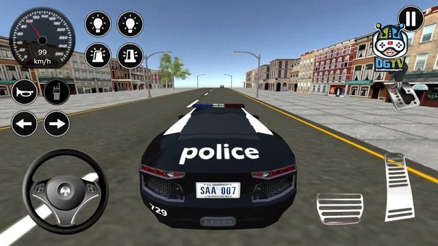 Real Police Car Driving Simulator v2 - Android Gameplay смотреть онлайн
