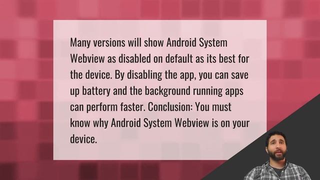 What will happen if I disable Android system WebView? смотреть онлайн