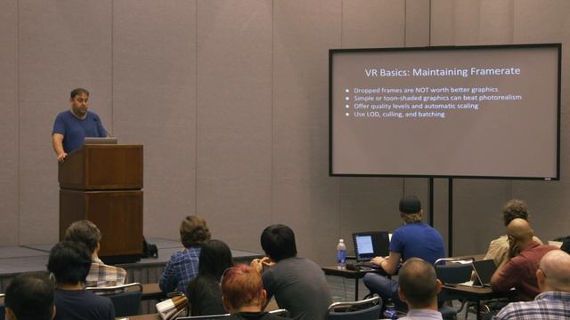 VRLA Summer Expo: Technical and Design Tips for VR/AR Unity Projects смотреть онлайн