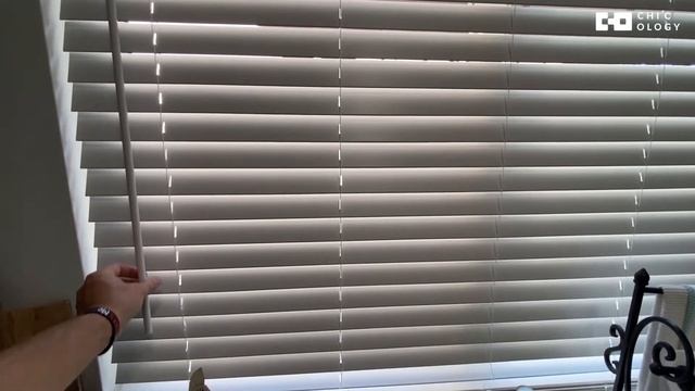 Derek's Window Treatment Story | #CordlessMovement | Chicology Faux Wood Blinds смотреть онлайн