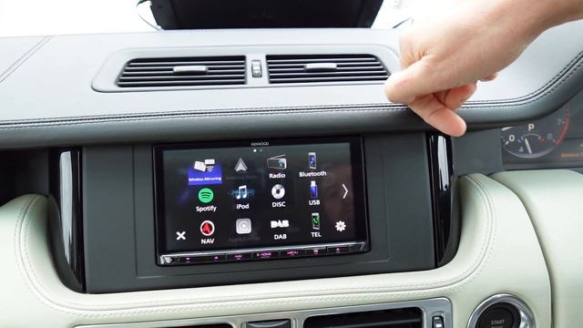 Range Rover L322 Facelift - Common Faulty Stereo Equipment OUT, Top of the range KENWOOD IN! смотреть онлайн