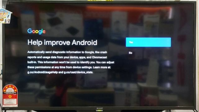 Sharp Android TV First Installation смотреть онлайн