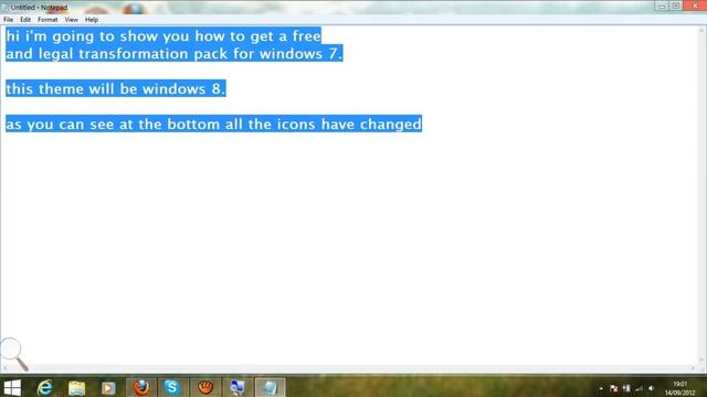 Windows 8 Transformation Pack for Windows (FREE AND LEGAL) смотреть онлайн