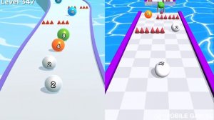 🆚 BALL RUN 2048 vs 2048 BALLS All Levels Gameplay Walkthrough Android, iOS 2