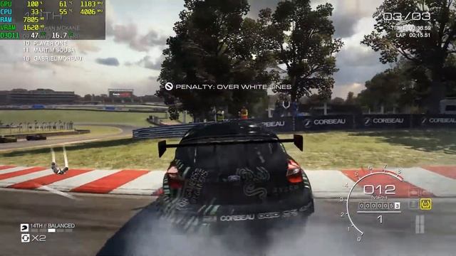 GRID Autosport RX 550 - 1080p Ultra, смотреть онлайн