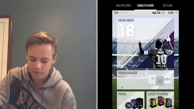 THE **FIRST** PACYBITS FUT DRAFT 18 REVIEW/PACK OPENING смотреть онлайн