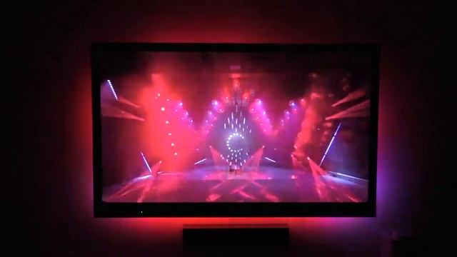 My home TV ambient lighting (DIY) смотреть онлайн