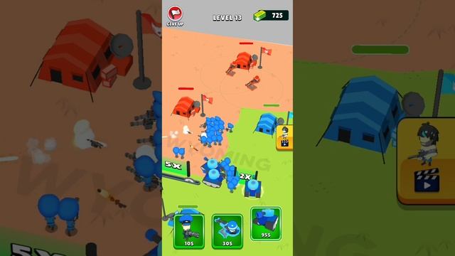 🪖 Draw Army: State Survivor 🔥 GAMEPLAY Part 2 Levels 9-17 (Android, iOS) смотреть онлайн