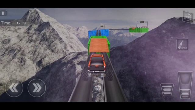 Impossible Monster Truck Racing Simulator - Car Stunts Mega Ramp Driving - Android GamePlay video # смотреть онлайн