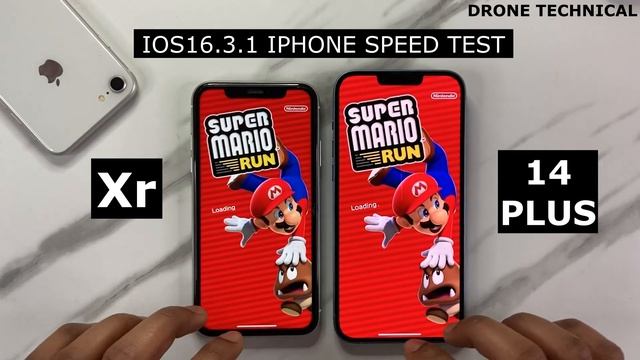 iPhone Xr vs 14Plus Speed Test and ram management test ios16.3.1 смотреть онлайн
