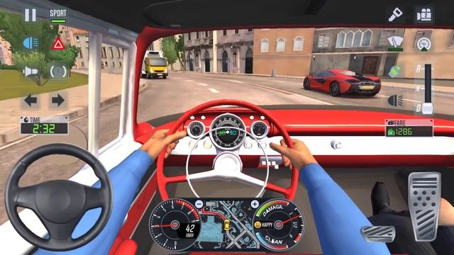 Classic City Taxi Driver 🚖🔥 Car Games Android 3D City Drive - Taxi Sim 2020 смотреть онлайн