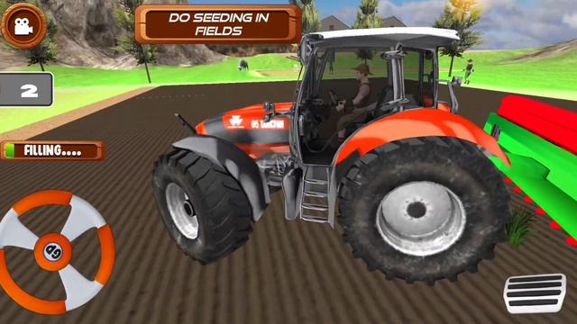 Real Mega Tractor Driving Simulator 2024- Grand Farming Transport Walkthrough -Android GamePlay (3) смотреть онлайн