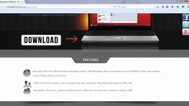 iMessage for Windows WITHOUT BLUESTACKS - Write messages from Windows смотреть онлайн