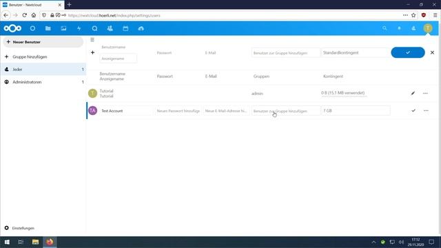 [TUT] NextCloud Benutzerverwaltung [4K | DE] смотреть онлайн