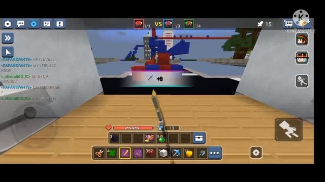 1 Pro Vs 6 Experience Player In Bedwars [Extreme Battle🔥] -  [BlockmanGo:BlockyMods]