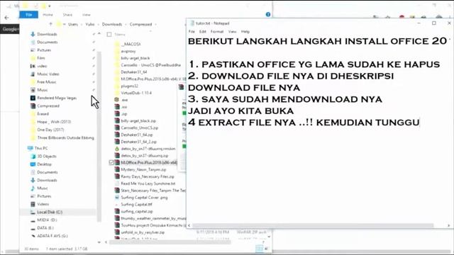 Cara Install Microsoft Office 2019 di Win 10 смотреть онлайн