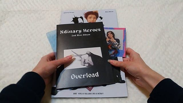 🎵 распаковка альбома Xdinary Heroes Overload (soundwave, Mplant, Jyp Shop) / Kpop Album Unboxing