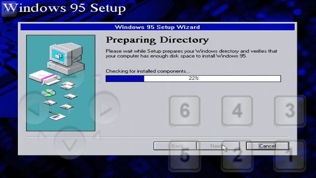 Install windows 95 on Android using gDosbox смотреть онлайн