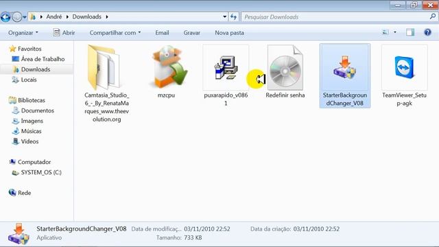 Trocar papel de parede do windows 7 Starter Edition. смотреть онлайн