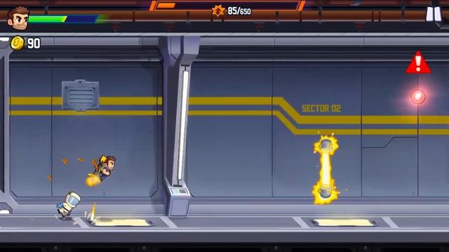 Jetpack Joyride 2: Bullet Rush | Gameplay | Android New Game смотреть онлайн