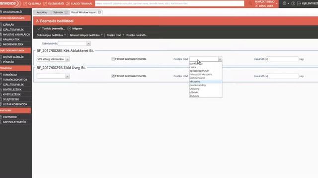 Visual Window XML importálás az InnVoice Felhő programba смотреть онлайн
