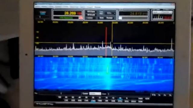 PowerSDR/IF on a Tablet with Idisplay VK2DAG смотреть онлайн