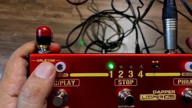 BELAJAR PAKAI EFEK LOOPER - VALETON DAPPER LOOPER MINI
