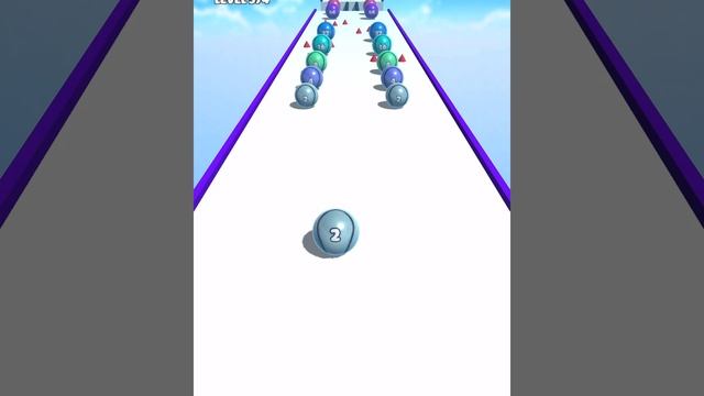 Ball Merge 2048 - All Levels Ball Gameplay Android, iOS ( Level 569 - 578 ) смотреть онлайн