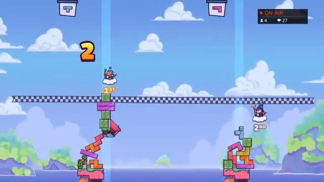 Tricky Towers - PS4 ( Seraphim Live) FREE GAME Download!!! PSN смотреть онлайн