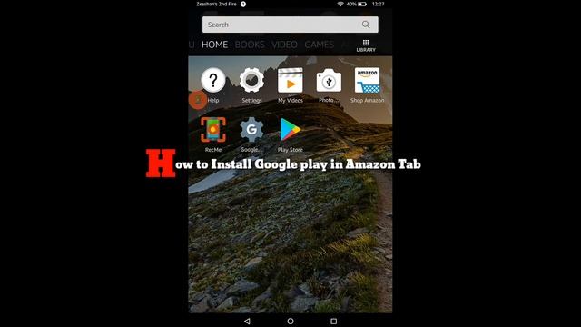 How to Install Google Play Store on Amazon Fire Tablet in Urdu Hindi (NoRoot) смотреть онлайн