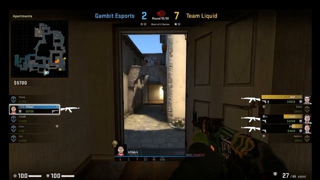 RERUN CSGO : ESL ONE NEWYORK 2018 TEAM LIQUID VS GAMBIT MAP2 INFERNO (SEMI FINAL) BO3 смотреть онлайн