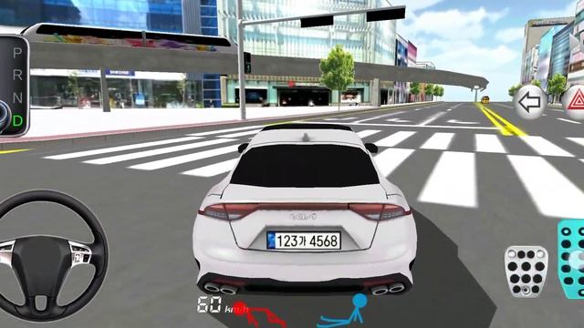 Kia Stinger GT Car Drive is on City Road - 3d Driving Class Simulation - Android Gameplays part 5 смотреть онлайн