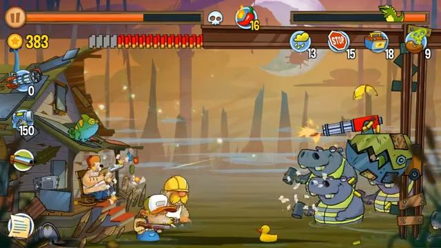 Swamp Attack - Hard Mode. Episode 10 Level 24 Gameplay Android walkthrough смотреть онлайн
