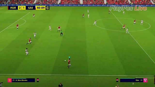 eFootball 22 (1.1.1) - Man United vs Sao Paulo - Gameplay PC смотреть онлайн