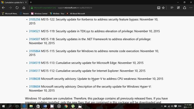 Windows 10 Technology news November 11th 2015 Google chrome xbox windows 10 mobile windows store kb смотреть онлайн