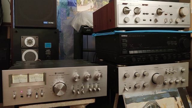 Усилитель Trio KA-7700D (1976 г.в.), он же KA-9100 для Европы смотреть онлайн
