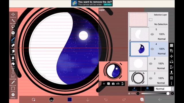 yin and yang day and night ibis paint x using android phone finger paint easy tutorial anina nooby смотреть онлайн