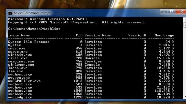CMD: How to Use Tasklist and Taskkill Commands in Command Prompt Part 6 смотреть онлайн