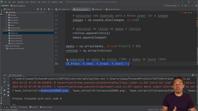 Criando Inteligência Artificial para Reconhecer CAPTCHA [Projeto CAPTCHA - Aula 3 de 4] смотреть онлайн