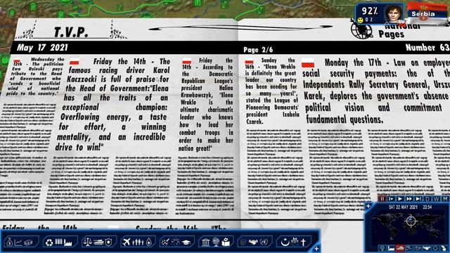 Geopolitical simulator Power & Revolution 4 ~ Poland - Episode 14 смотреть онлайн