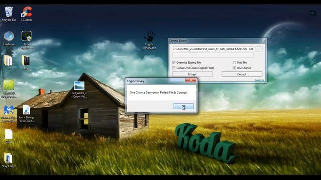Cryptic Binary File Crypter смотреть онлайн