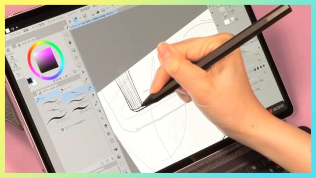 LAVIE×陽子×CLIP STUDIO PAINT ドローイングムービー смотреть онлайн