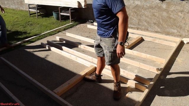 Tall Double Window Wall 10 x 12 Shed Build смотреть онлайн