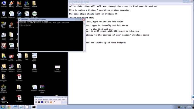 Windows How to Find IP Address Video смотреть онлайн