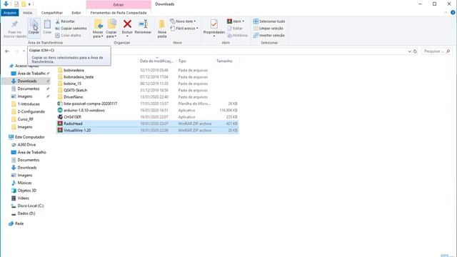 3.3 Instalar o Driver Ch340 e copiar os arquivo para libraries смотреть онлайн