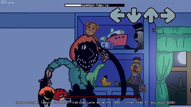 Friday Night Funkin' - Rotten Family Revamp Playable - Darkness Takeover (Pibby Family Guy) смотреть онлайн