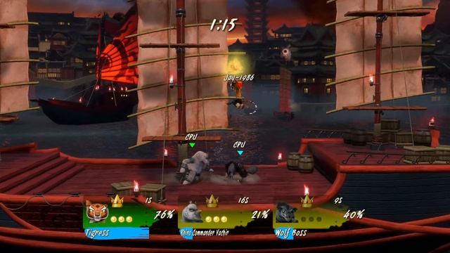 Kung Fu Panda Showdown of Legendary Legends Gameplay PS4 смотреть онлайн