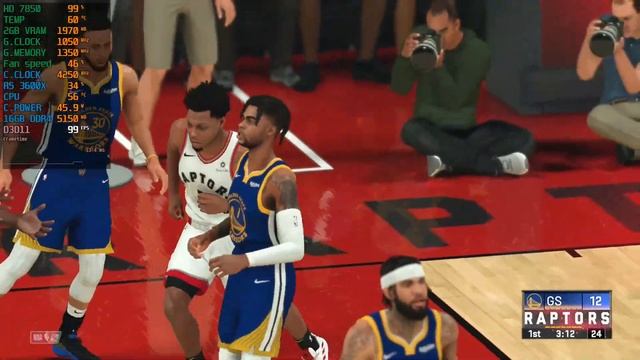 NBA 2K20 | HD 7850/R7 265/R7 370 2GB | Performance Test смотреть онлайн