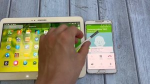 Samsung Tablet Tab3 incoming Call Samsung Note3 Stilus Android 4 old phone